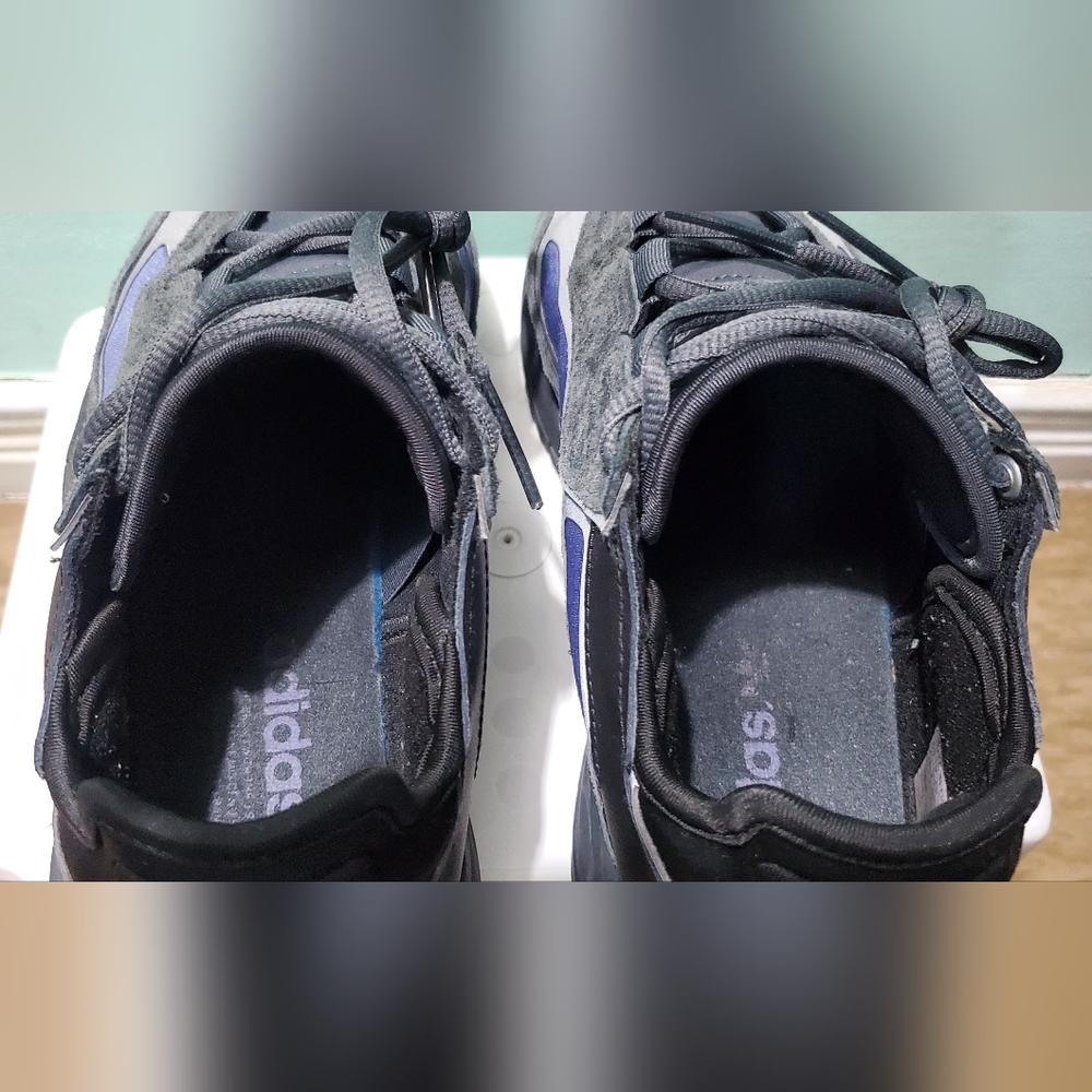 ADIDAS Niteball Carbon Orbit Violet Suede Leather Sneakers Unisex sz 7.5 Men's - Picture 11 of 15